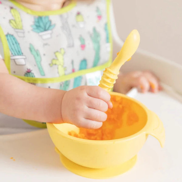 Bumkins Silicone First Feeding Set-Mealtime Essentials-Bumkins-Toycra