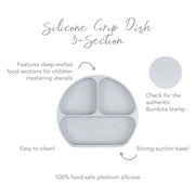 Bumkins Silicone Grip Dish
