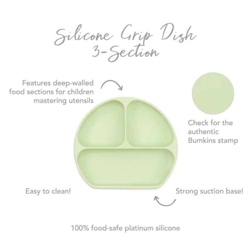 Bumkins Silicone Grip Dish