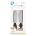 Bumkins Spoon & Fork Set -Gray-Mealtime Essentials-Bumkins-Toycra