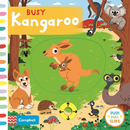 Busy Kangaroo-Board Book-Pan-Toycra