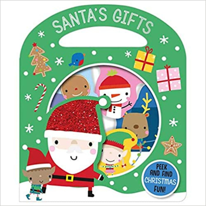 Busy Windows Santa's Gifts-Board Book-Sch-Toycra