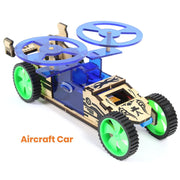 Butterfly EduFields 4 In 1 Wooden Mechanical Model Cars Kits