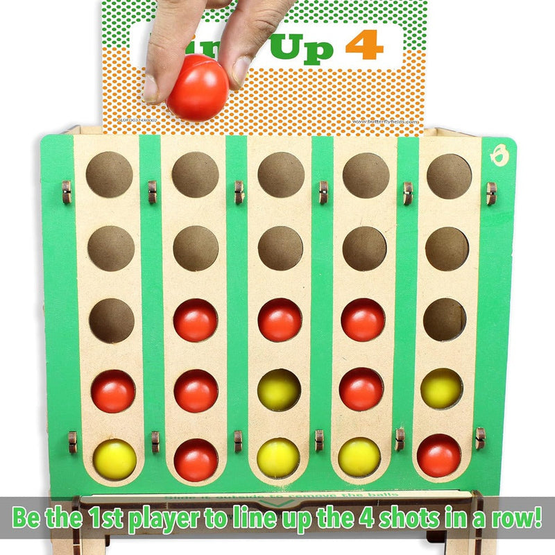 Butterfly EduFields DIY Lineup 4 in a Row Board Game