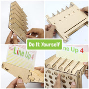 Butterfly EduFields DIY Lineup 4 in a Row Board Game