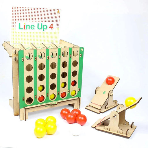Butterfly EduFields DIY Lineup 4 in a Row Board Game-STEM toys-ButterflyEduFields-Toycra