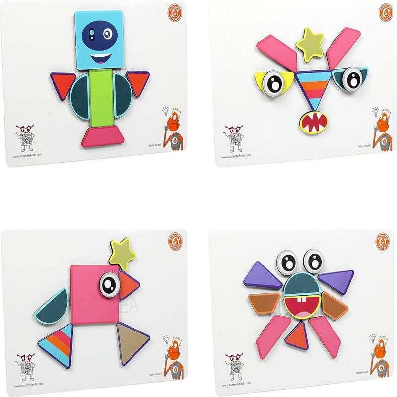 Butterfly EduFields Magnetic Funny Shapes