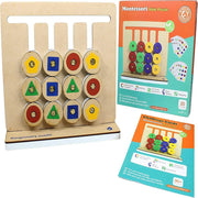 Butterfly EduFields Montessori Slide Puzzle Brain Game Toy