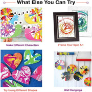 Butterfly Edufields 3 in 1 DIY Spin Art & Drawing Robot