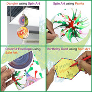 Butterfly Edufields 3 in 1 DIY Spin Art & Drawing Robot