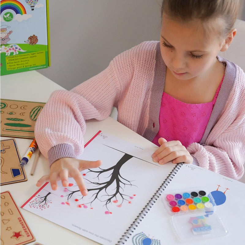 Butterfly Edufields 6in1 DIY Art Craft Dinosaur Activity kit