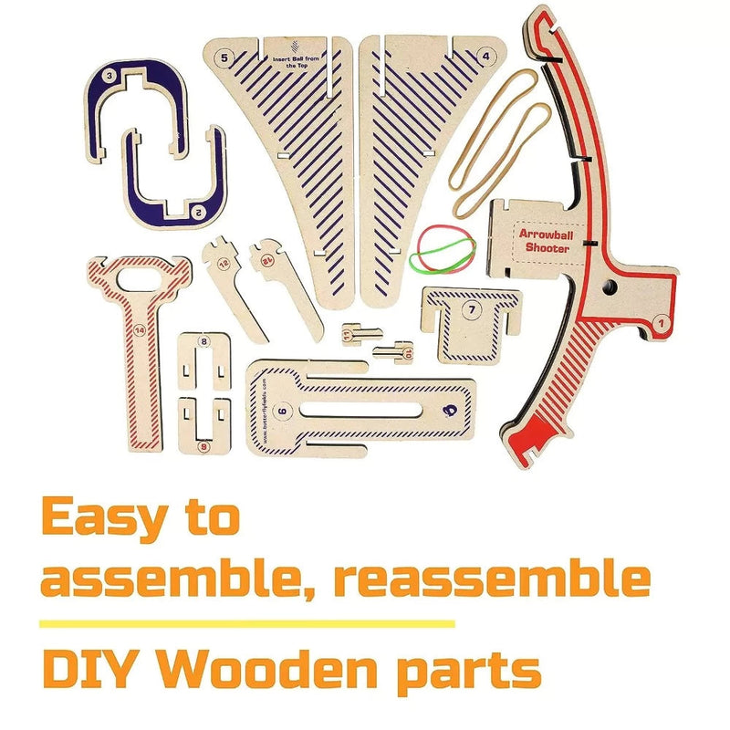 ButterflyEduFields 3 IN 1 Shooter STEM DIY Kit