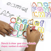 ButterflyEduFields 4 IN 1 Mega Bundle pack | Magnetic Alphabets Numbers Shapes