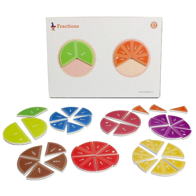 ButterflyEduFields Fractions Fantastic Educational Toys
