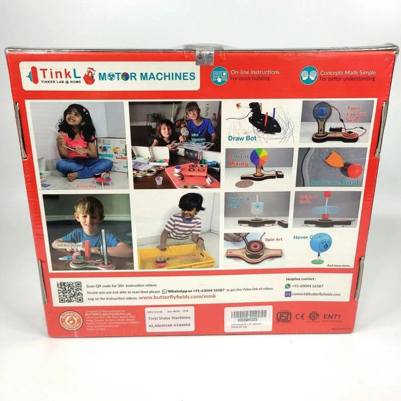 ButterflyEdufields Tinkl Motor Machines 20+ Science Kit