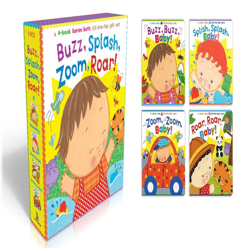Buzz, Splash, Zoom, Roar! ( Set Of 4 Books)