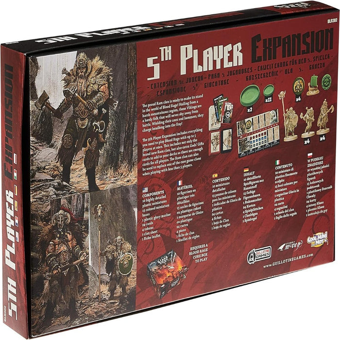 CMON Blood Rage 5th Player Expansion-Board Games-CMON-Toycra