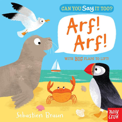 Can You Say It Too? Arf! Arf!-Board Book-Toycra Books-Toycra