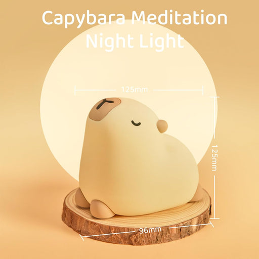 Capybara Silicone Night Light-Electronic Toys-Bright International-Toycra