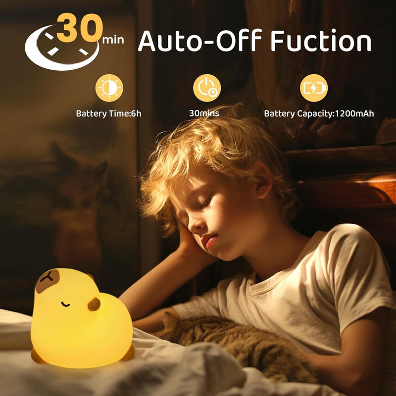 Capybara Silicone Night Light