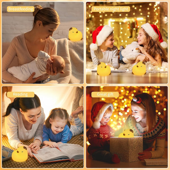 Capybara Silicone Night Light-Electronic Toys-Bright International-Toycra