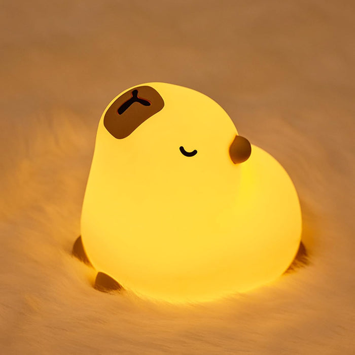 Capybara Silicone Night Light-Electronic Toys-Bright International-Toycra