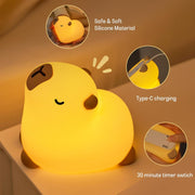 Capybara Silicone Night Light