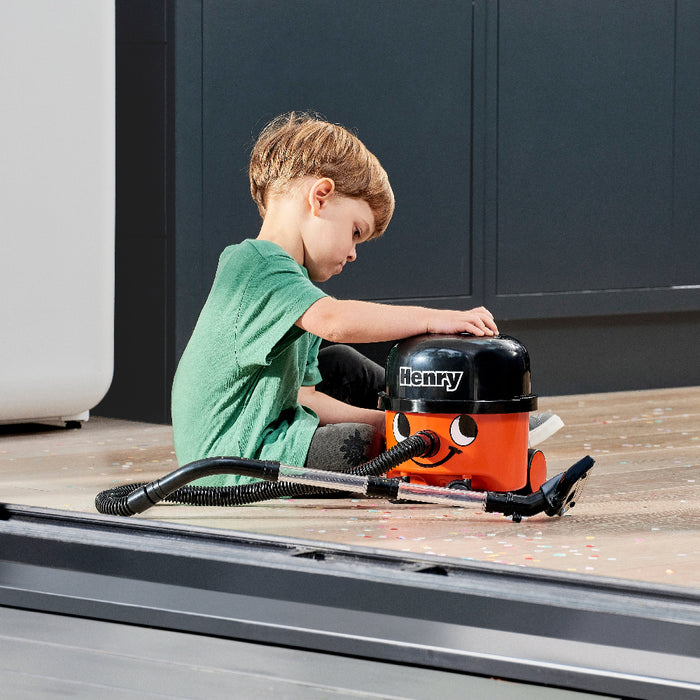 Casdon Henry Vacuum Cleaner (Red)-Pretend Play-Casdon-Toycra