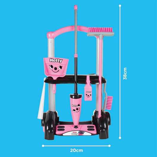 Casdon Hetty Cleaning Trolley-Pretend Play-Casdon-Toycra