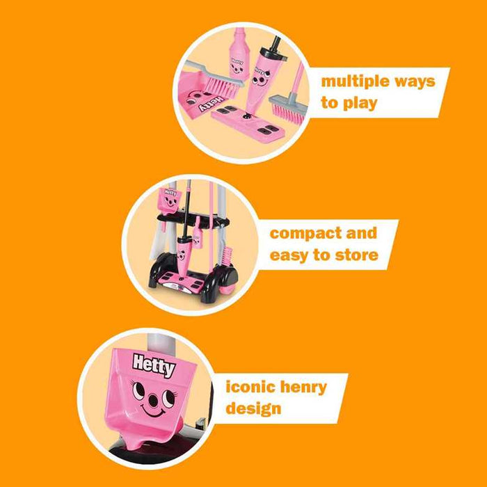 Casdon Hetty Cleaning Trolley-Pretend Play-Casdon-Toycra