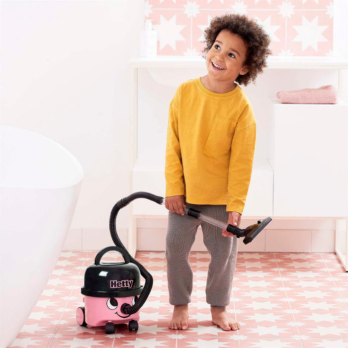 Casdon Hetty Vacuum Cleaner (Pink)-Pretend Play-Casdon-Toycra