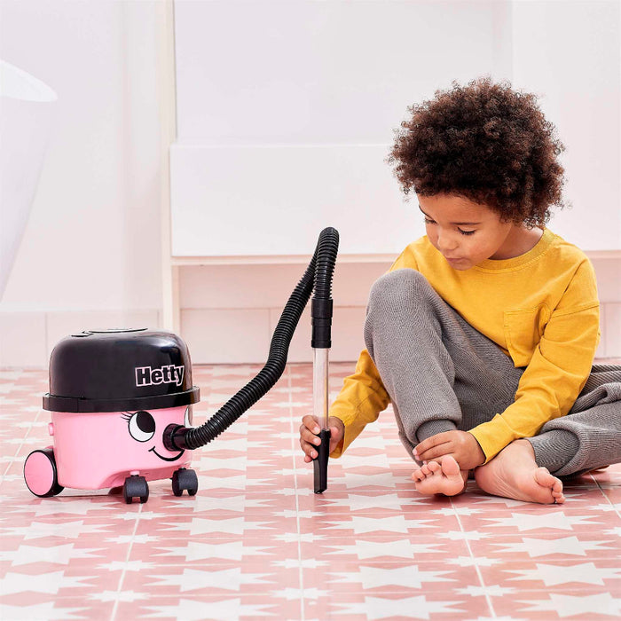 Casdon Hetty Vacuum Cleaner (Pink)-Pretend Play-Casdon-Toycra