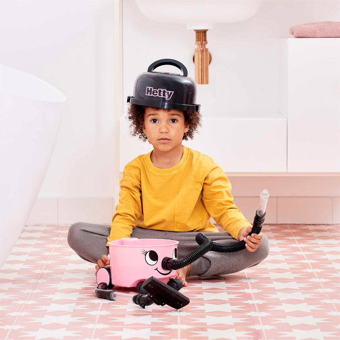 Casdon Hetty Vacuum Cleaner (Pink)-Pretend Play-Casdon-Toycra