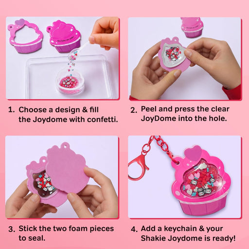 Chalk And Chuckles DIY Shaker Keychains & Bag Charms Joydomes- Tokens of Love