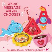 Chalk And Chuckles DIY Shaker Keychains & Bag Charms Joydomes- Tokens of Love