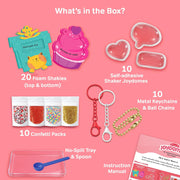 Chalk And Chuckles DIY Shaker Keychains & Bag Charms Joydomes- Tokens of Love
