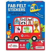 Chalk & Chuckles Fab Felt Sticker Craft Activity Book