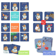 Chalk and Chuckles Bedtime Bear Card Game