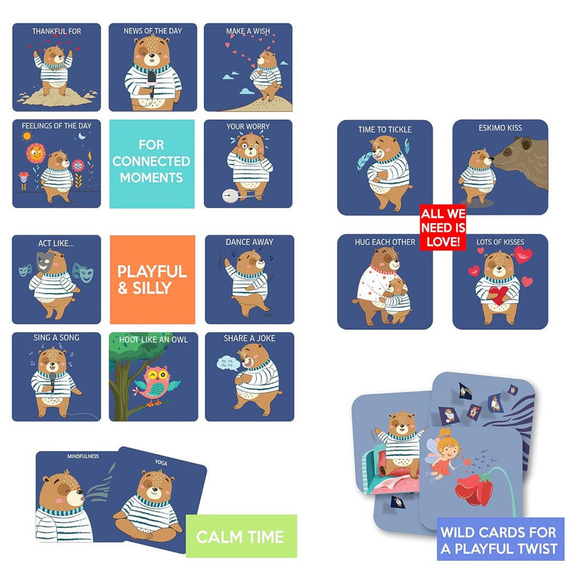 Chalk and Chuckles Bedtime Bear Card Game