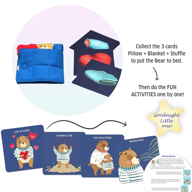 Chalk and Chuckles Bedtime Bear Card Game
