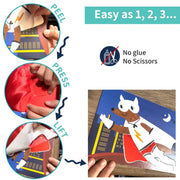 Chalk and Chukles Fabulous Foil Art - Superhero Animals