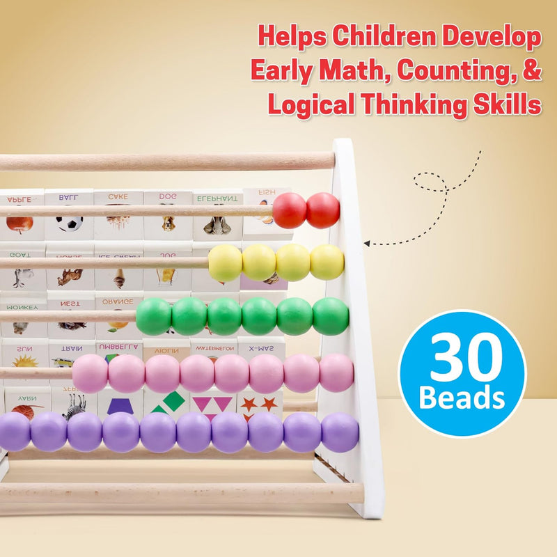 Chanak 5-in-1 Wooden Activity Toy-1N, Writing Pen-1N