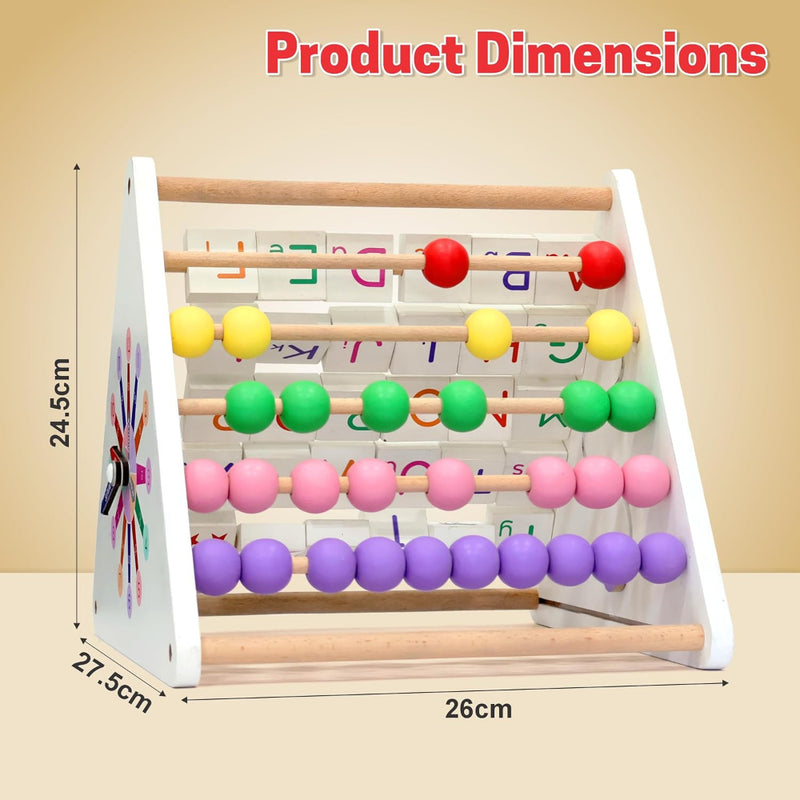 Chanak 5-in-1 Wooden Activity Toy-1N, Writing Pen-1N