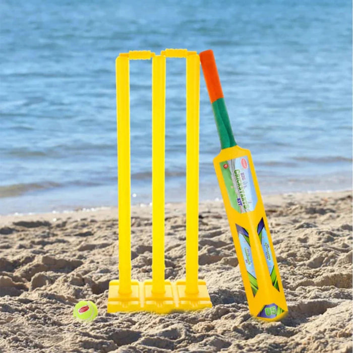 Chanak Big Cricket Kit for Boys & Girls Cricket Set (Bat+Ball+Stump)-Outdoor Toys-Chanak-Toycra