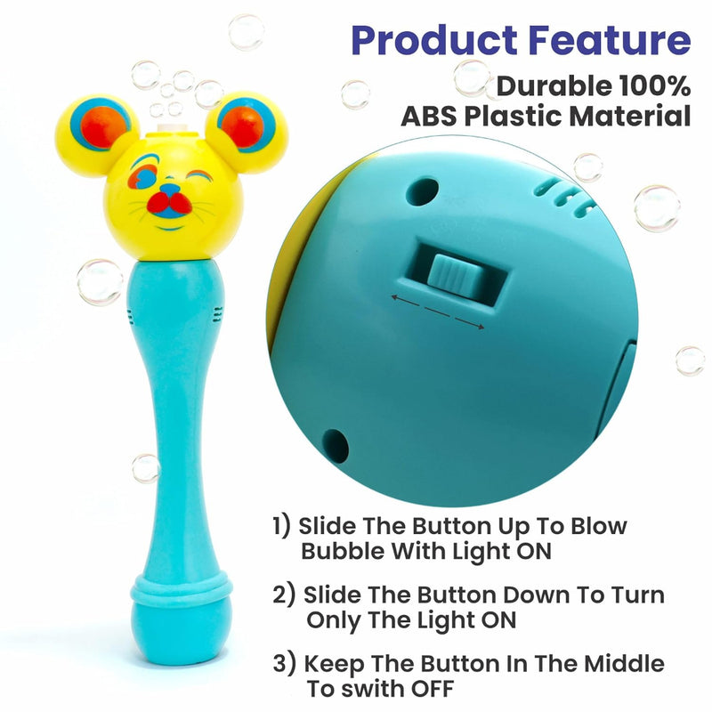 Chanak Cat Face Bubble Machine Toy for Kids