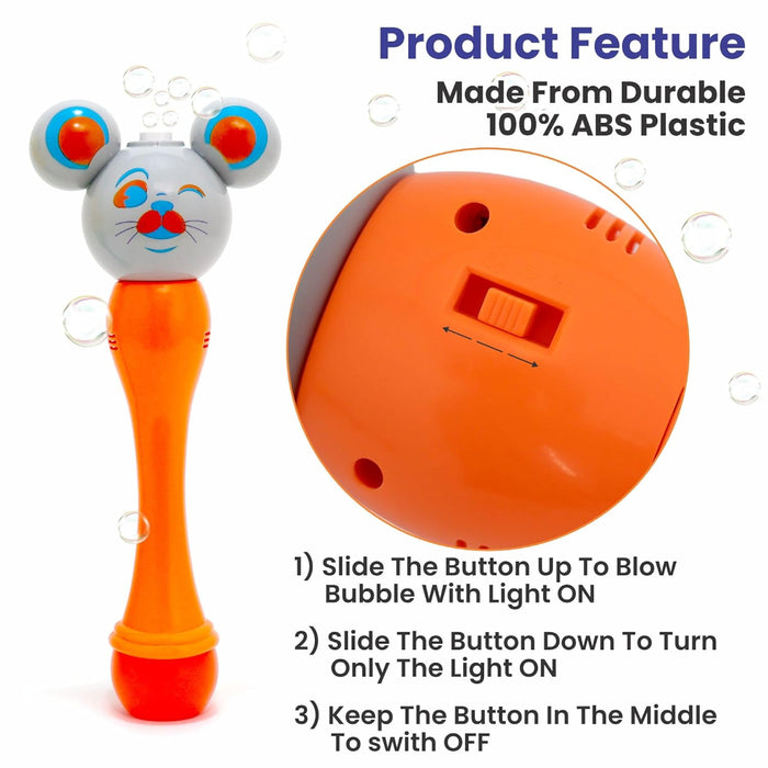 Chanak Cat Face Bubble Machine Toy for Kids-Outdoor Toys-Chanak-Toycra