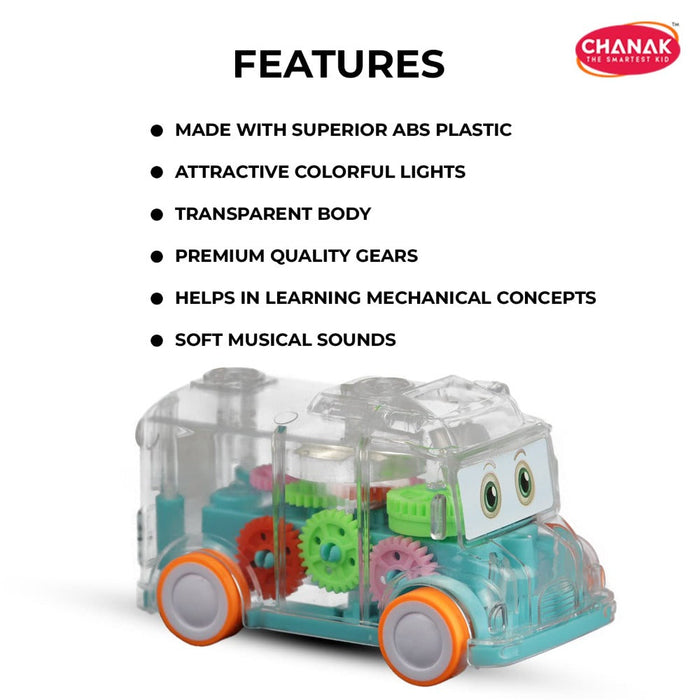 Chanak Colourful Gear Bus-Vehicles-Chanak-Toycra