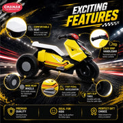 Chanak Kids Electric Scooty 6V Rechargeable Scooter