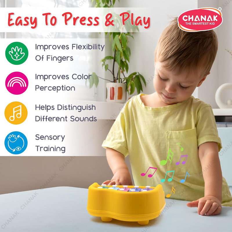 Chanak Musical Xylophone Plastic Piano Toy for Kids