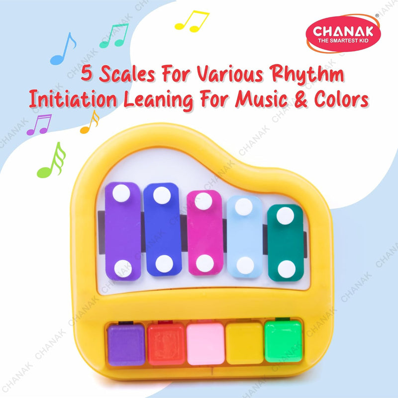 Chanak Musical Xylophone Plastic Piano Toy for Kids